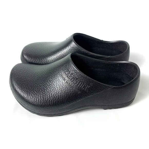 Birkenstock  Profi-Birki Polyurethane Black Clogs Size 38 - Picture 4 of 12
